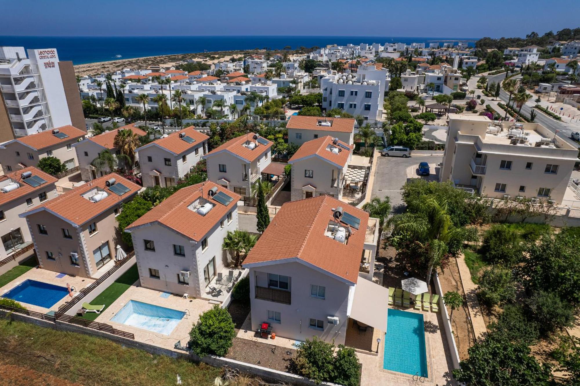 Konnos Villa Ekaterina Протарас Екстер'єр фото